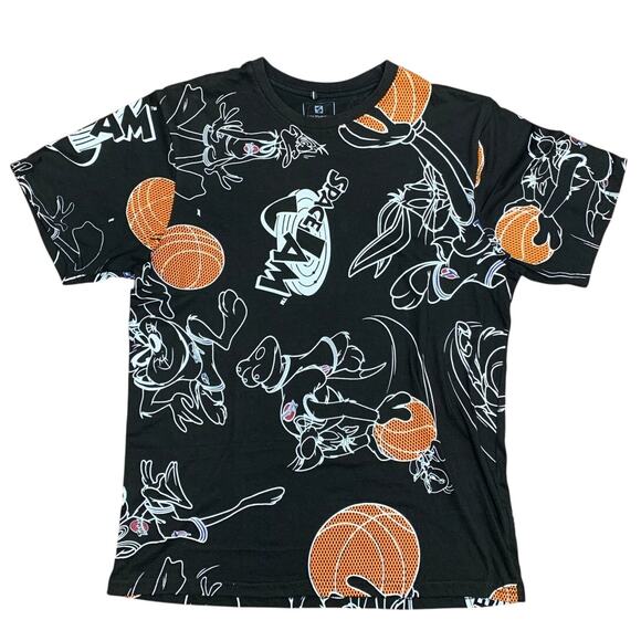 Space Jam Southpole Medium Looney Tunes Sylvester Taz Bugs Bunny Roadrunner GUC - Picture 1 of 12